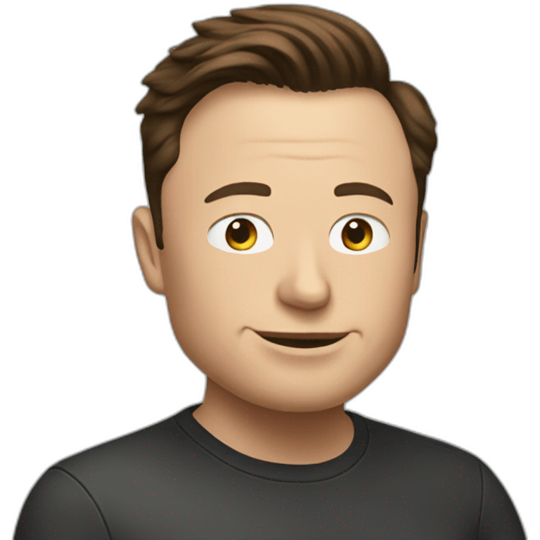 Elon Musk emoji