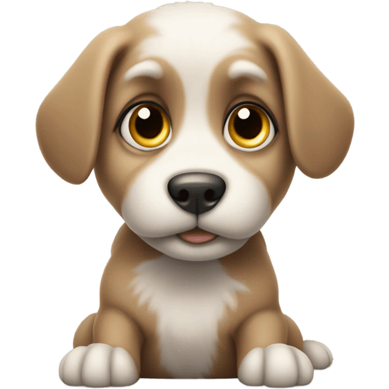 Dog cute  emoji