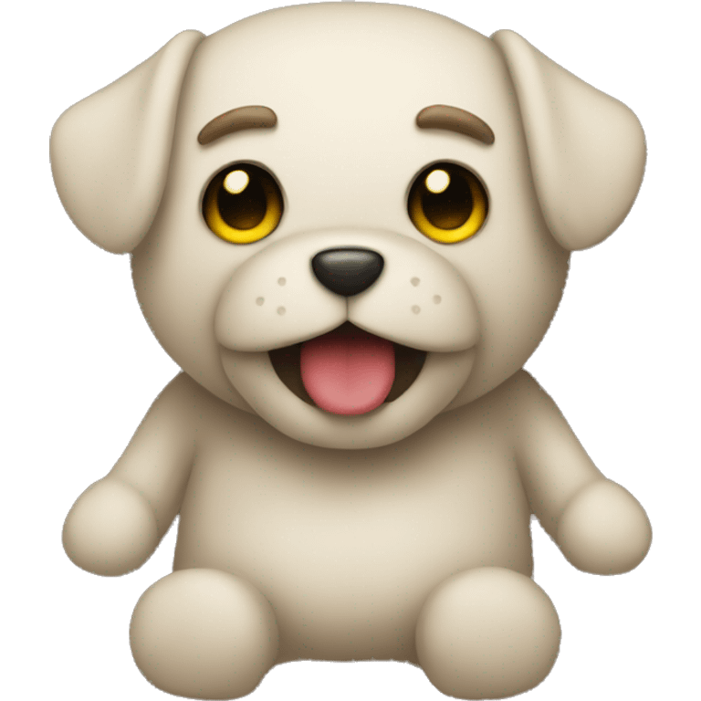 Old plush toy emoji