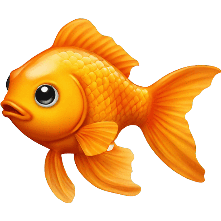 goldfish a pacifier emoji