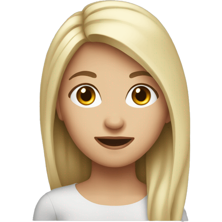 caucasian girl emoji