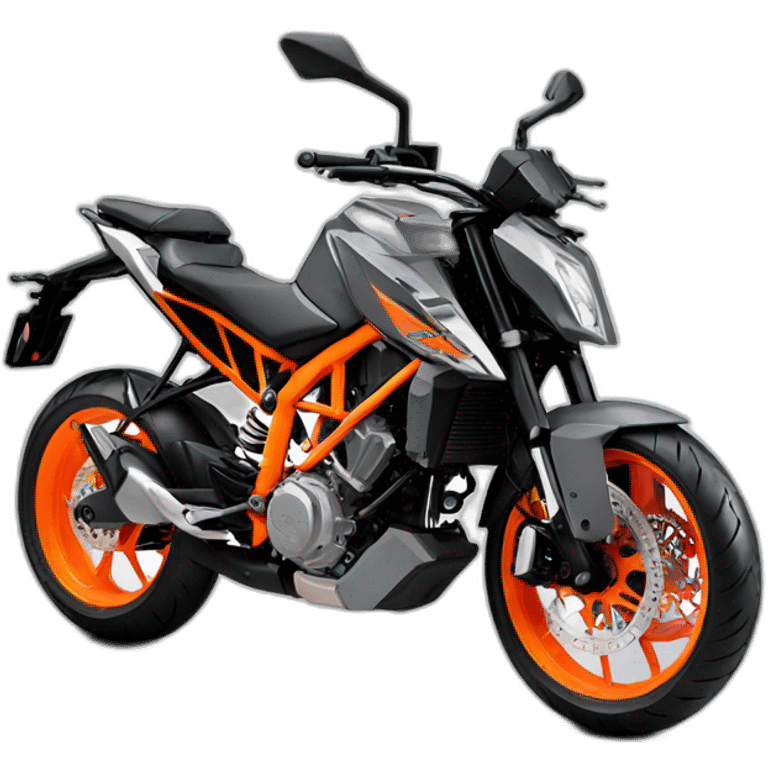 Ktm duke 250 grey emoji