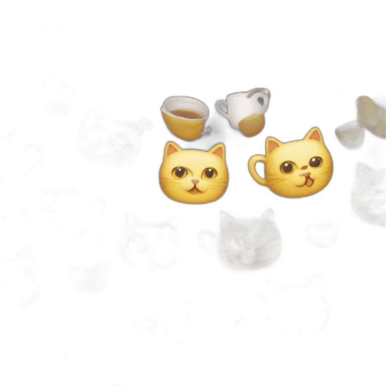 marketer cat tea emoji