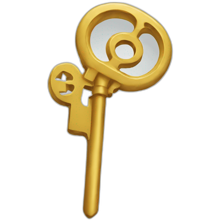 key on hand emoji