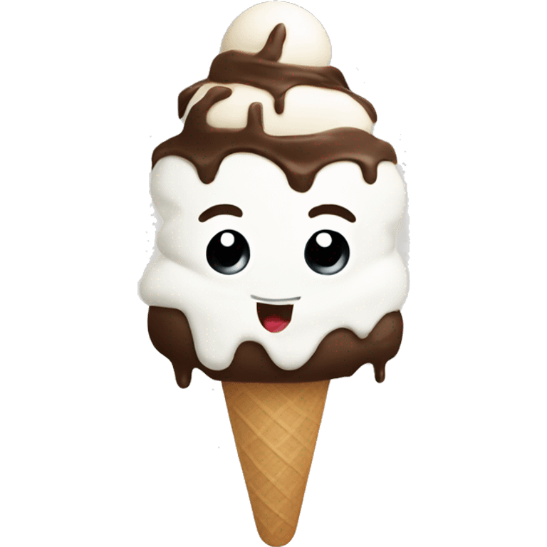 ice scream scooper emoji