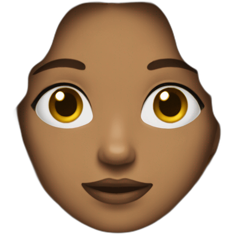 Brunette marmac emoji