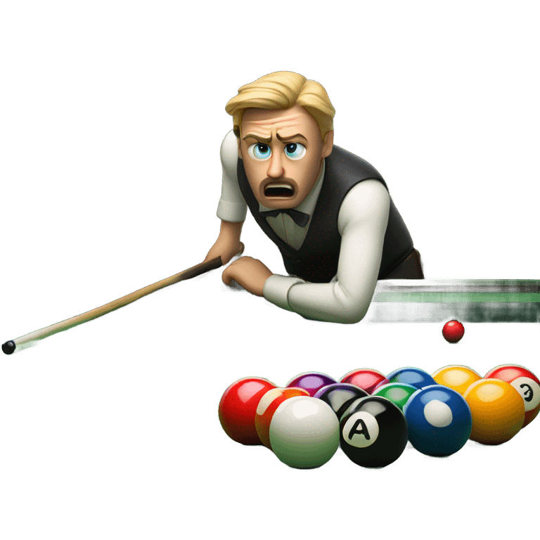 Bad pool player emoji