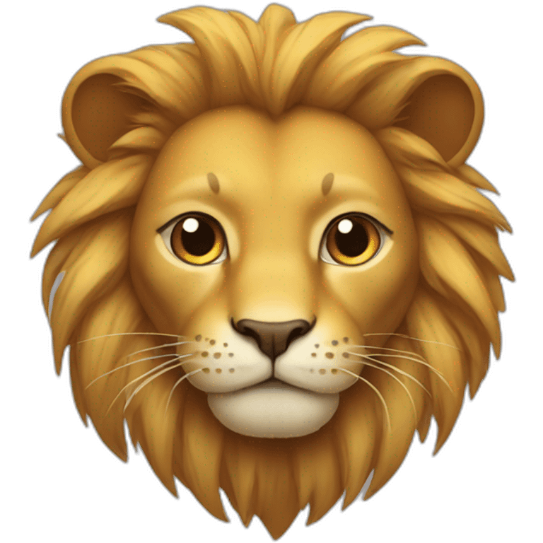 cat-disguised-as-lion emoji