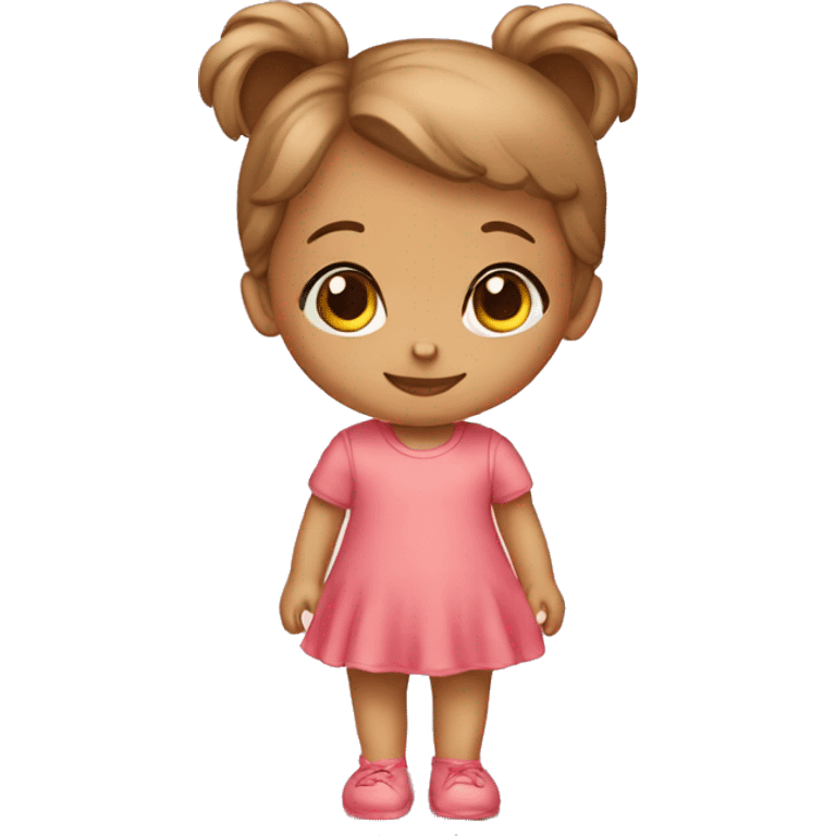 Little girl teddy bear emoji