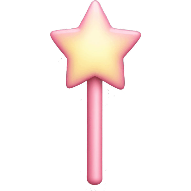 Light pink wand emoji