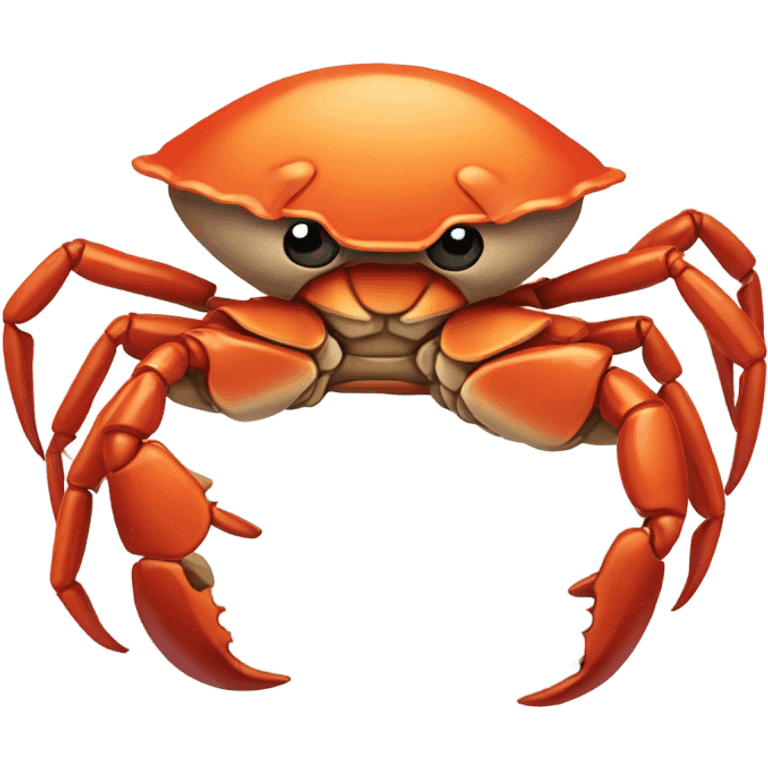 fragmented crab emoji