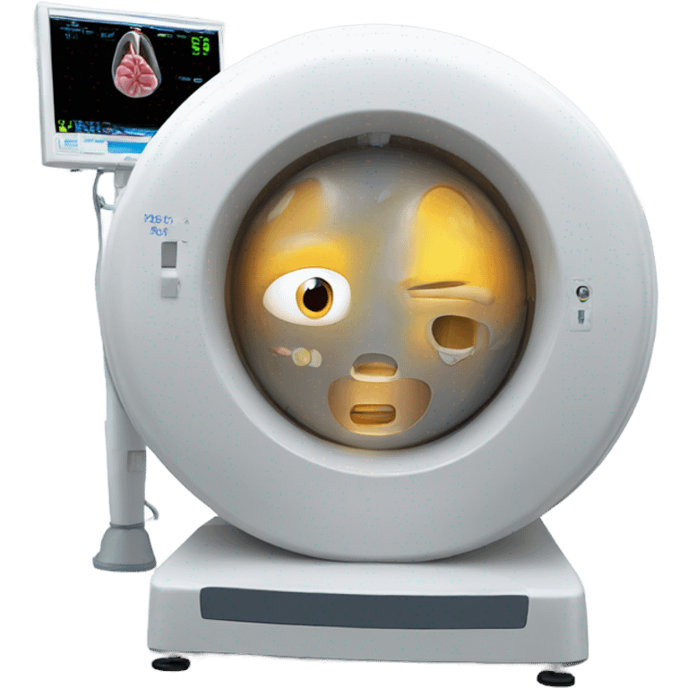 Medical scanner  emoji