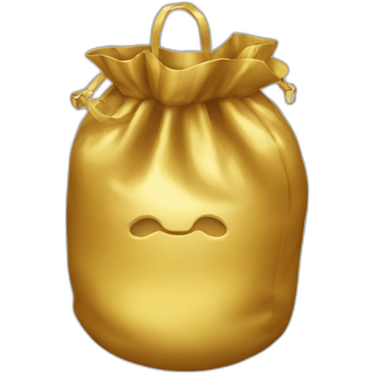 a bag of gold emoji