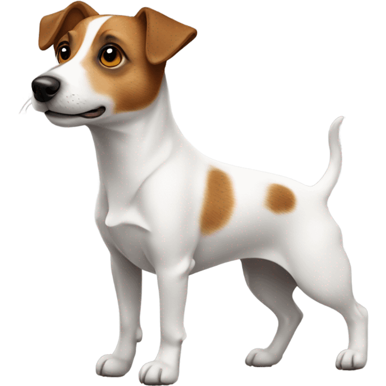 Jack Russell dog emoji