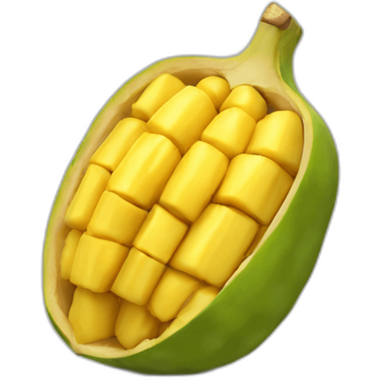 Jack fruit emoji