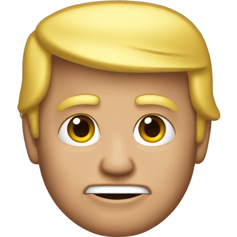 No ear donald trump  emoji