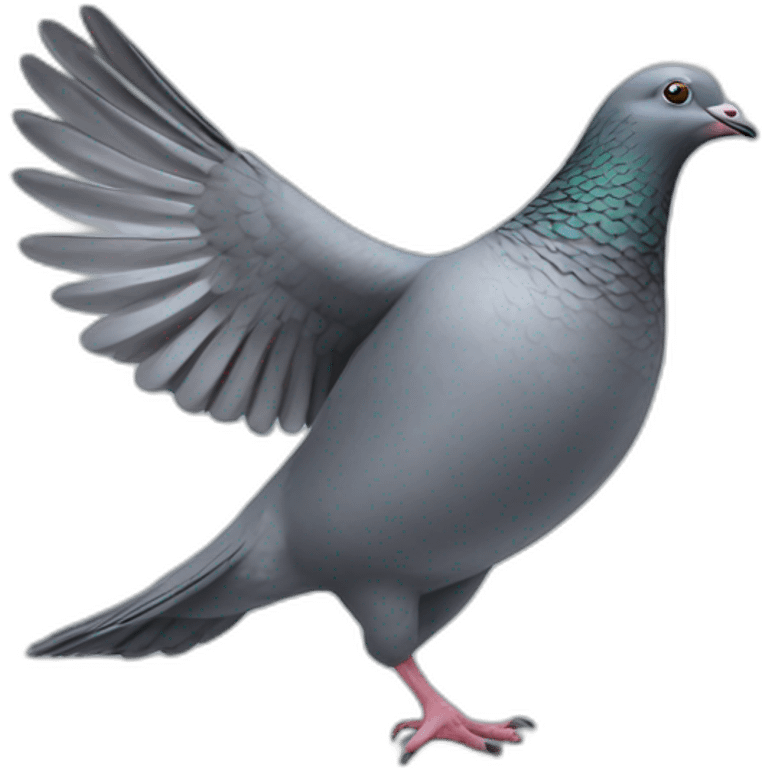 dancing pigeon emoji