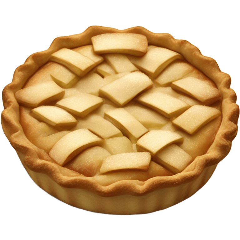 delicious Apple pie emoji