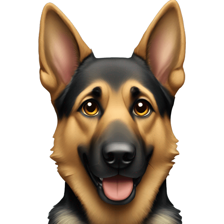 German shepherd emoji