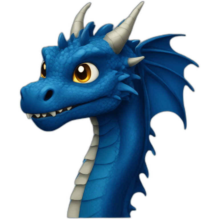 dark blue dragon emoji