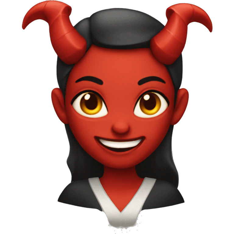 female devil emoji