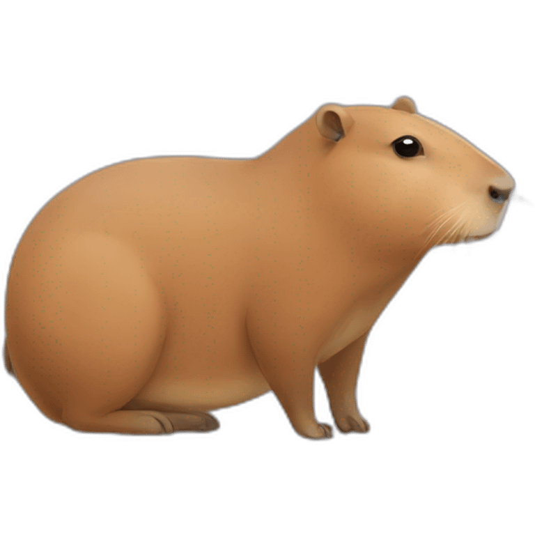 Capybara emoji