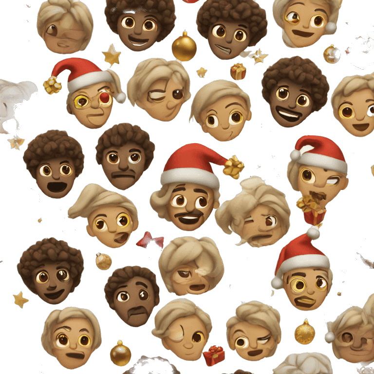 Neutral Christmas  emoji