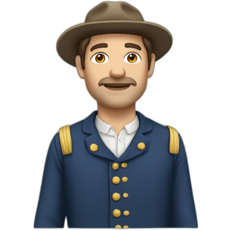 french man in french clothing emoji