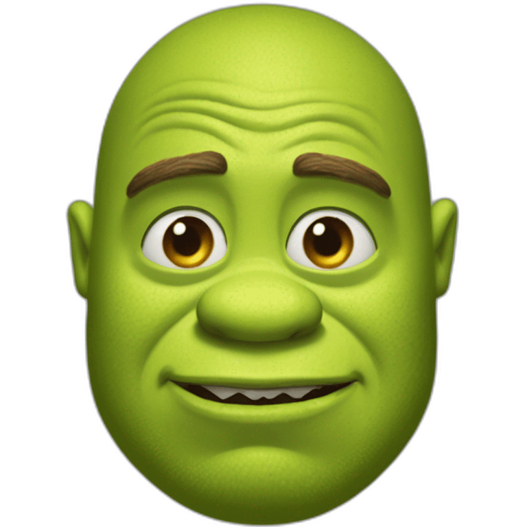 Shrek with too much chromosoms emoji