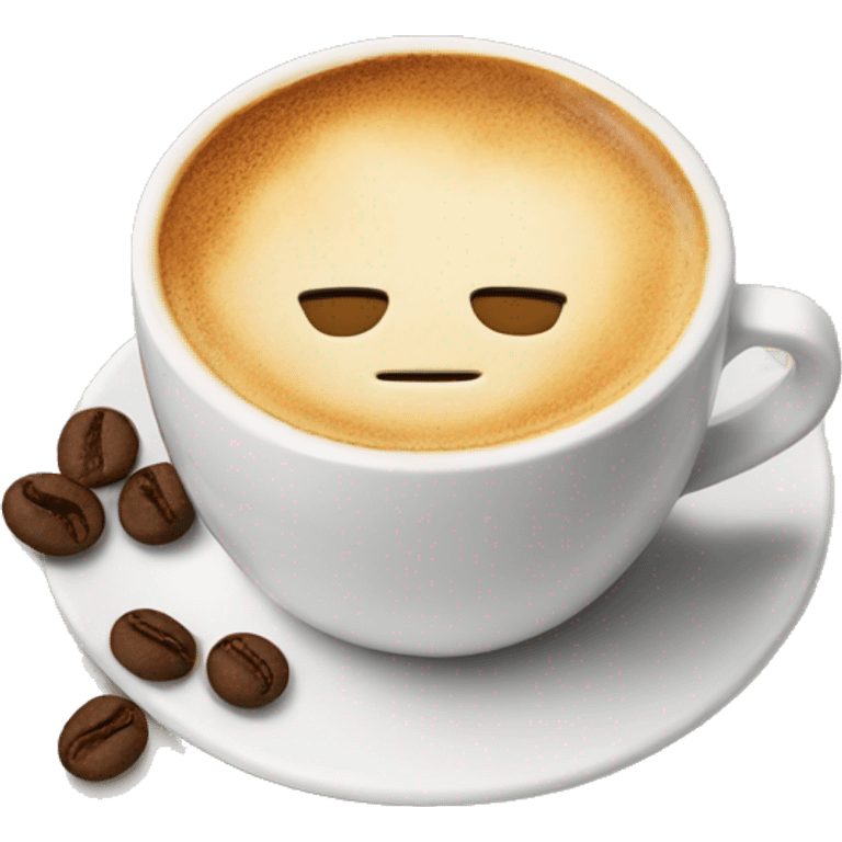 coffee whit cre emoji