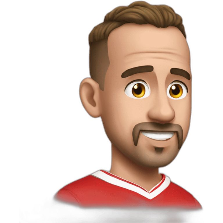 Ribery king  emoji