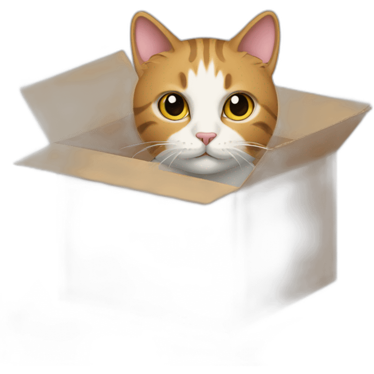 Cat in box emoji