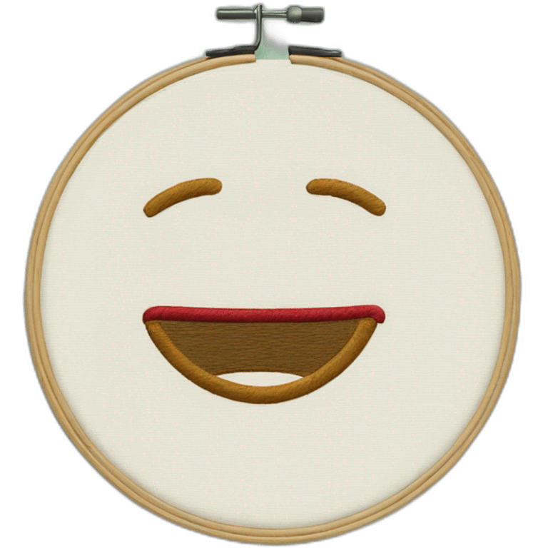 embroidery hoop  emoji