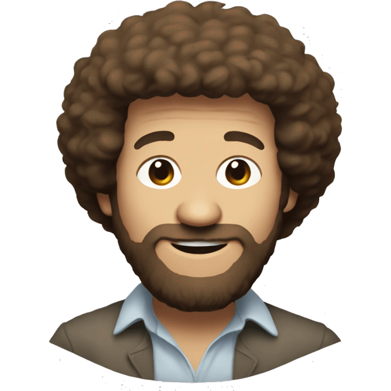 Pregnant bob ross emoji