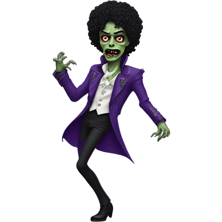 prince purple rain zombie dancing emoji