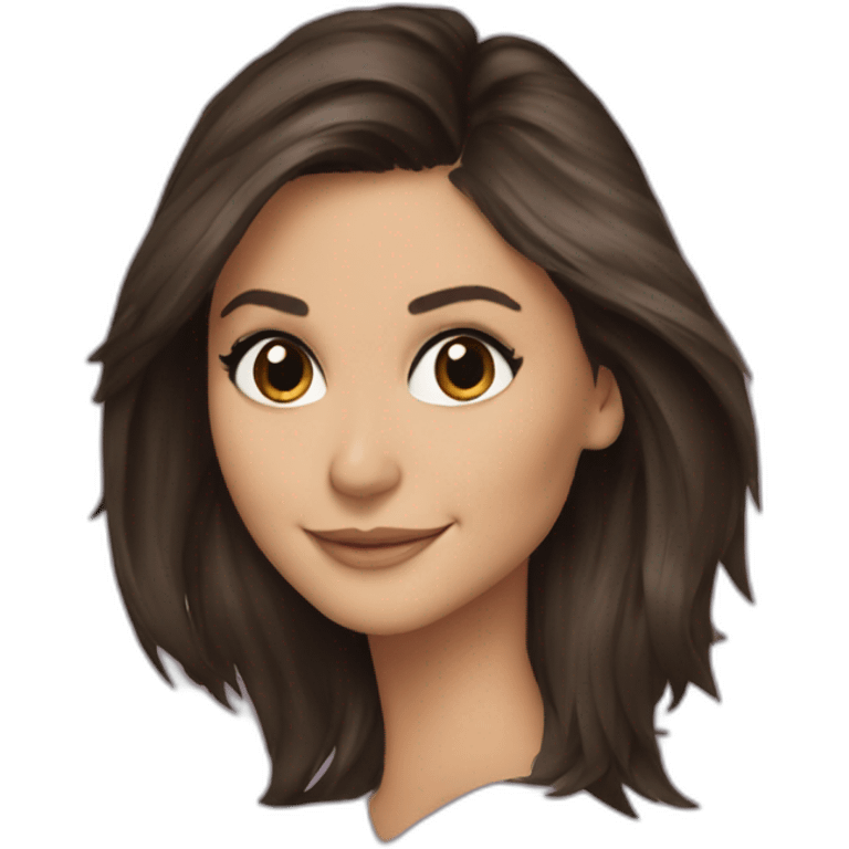 nina dobrev emoji