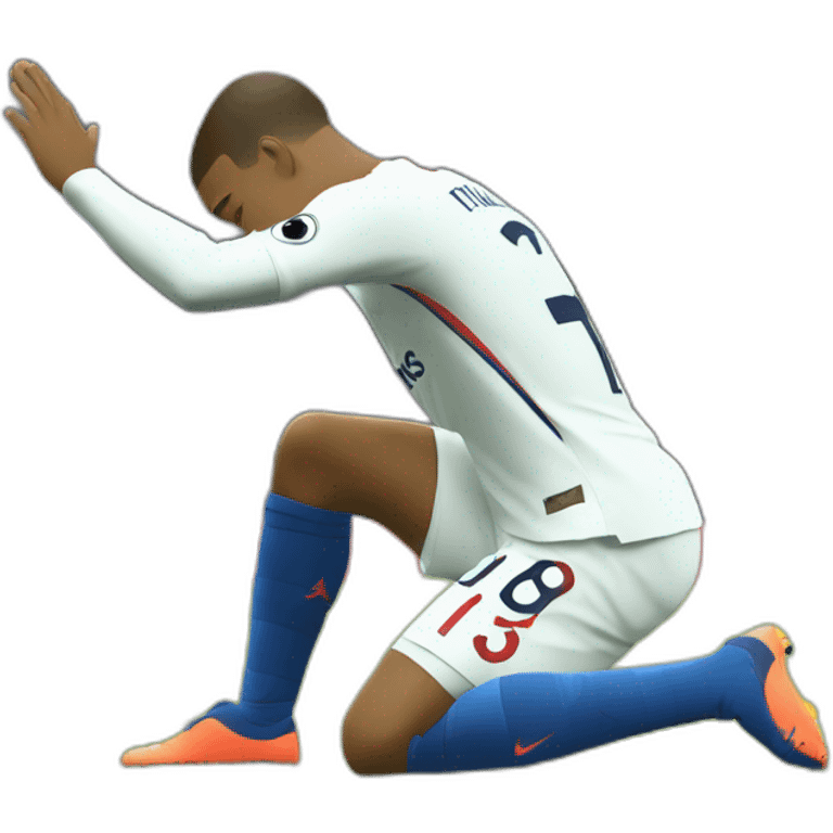 mbappé dab emoji