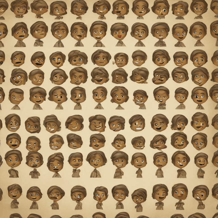 vintage protography emoji