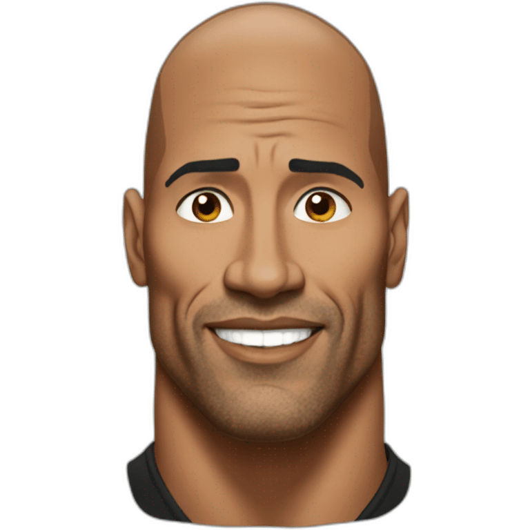 The rock emoji