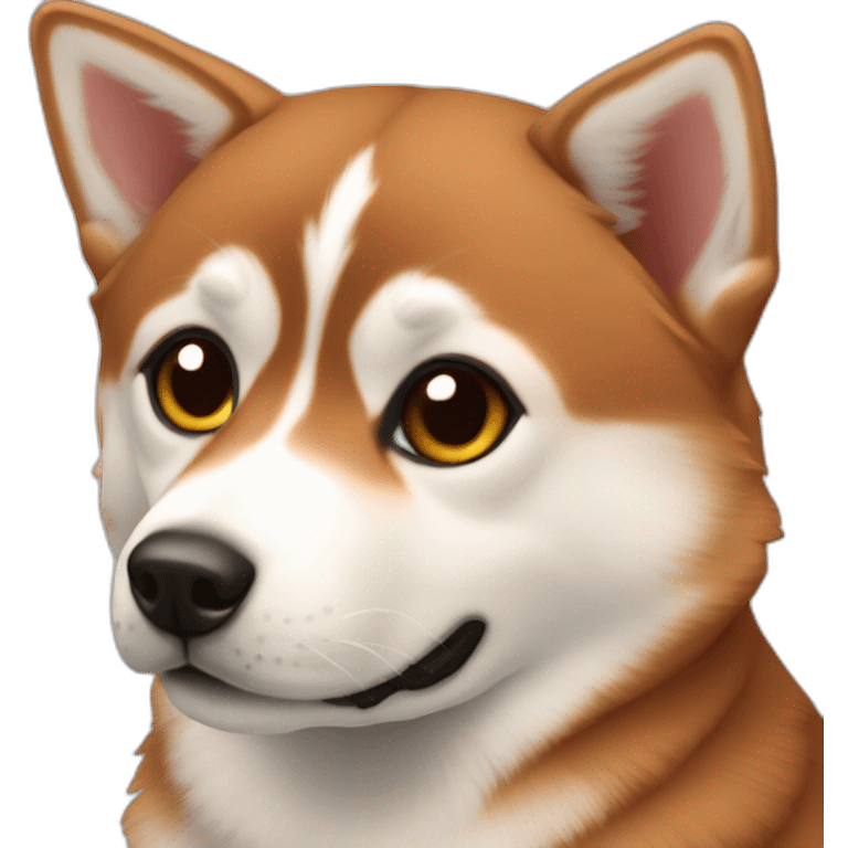 Klee Kai red emoji