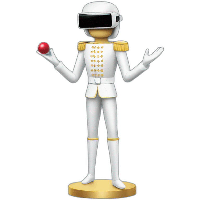 nutcracker in vr headset full body emoji