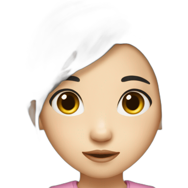 cute Asian Daughter emoji