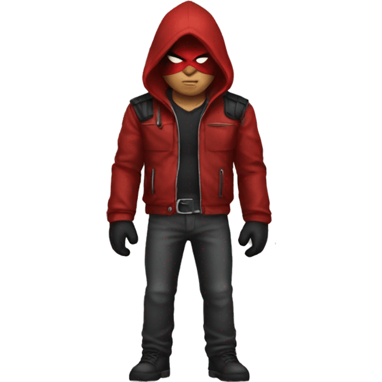 Red hood Gangster emoji