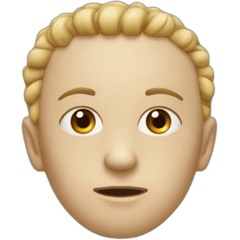 Visage qui se mord les lèvres emoji