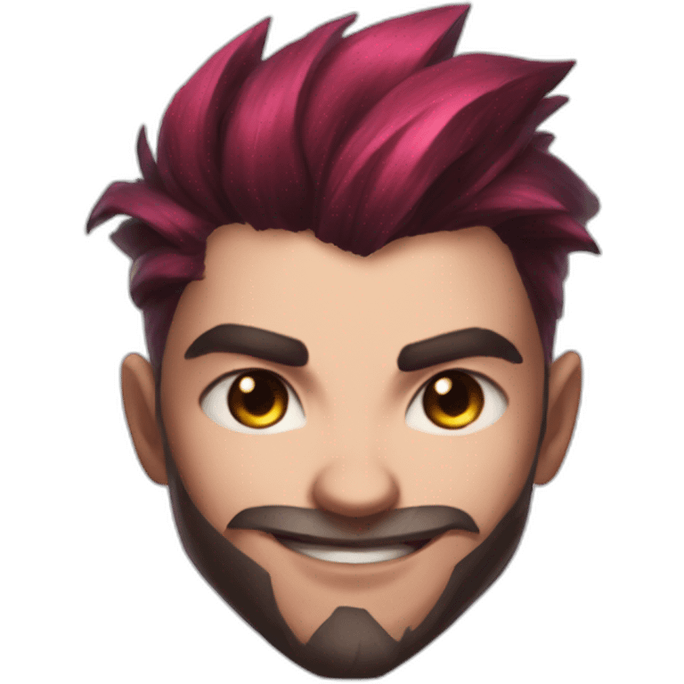 Jinx league of legends portrait emoji