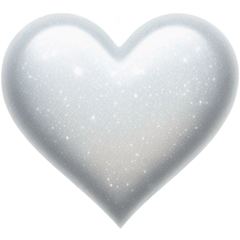 White heart sparkle emoji