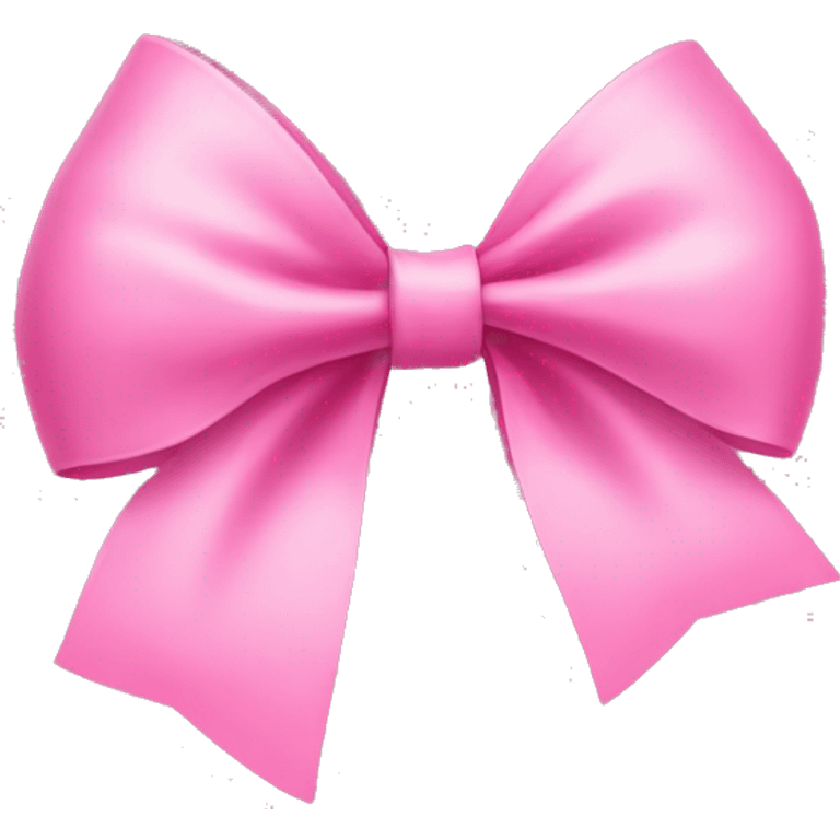 pink bow emoji