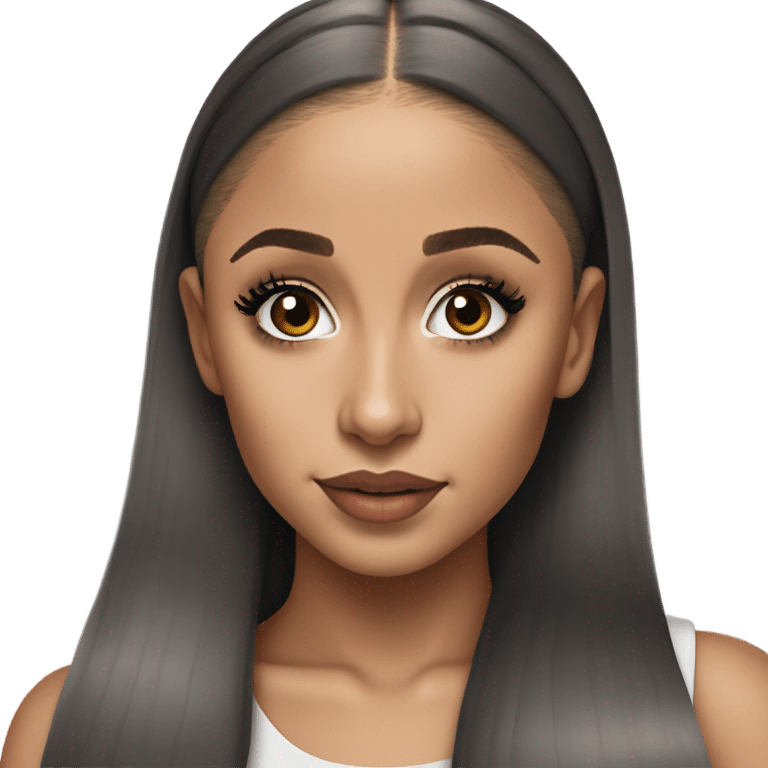 Hyper Real Ariana Grande emoji