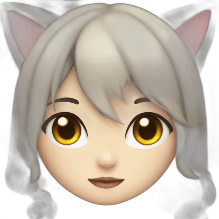 darkness neko girl emoji