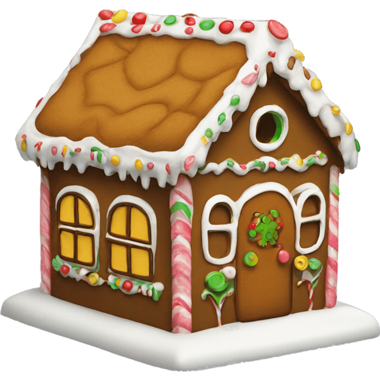 Ginger bread house emoji